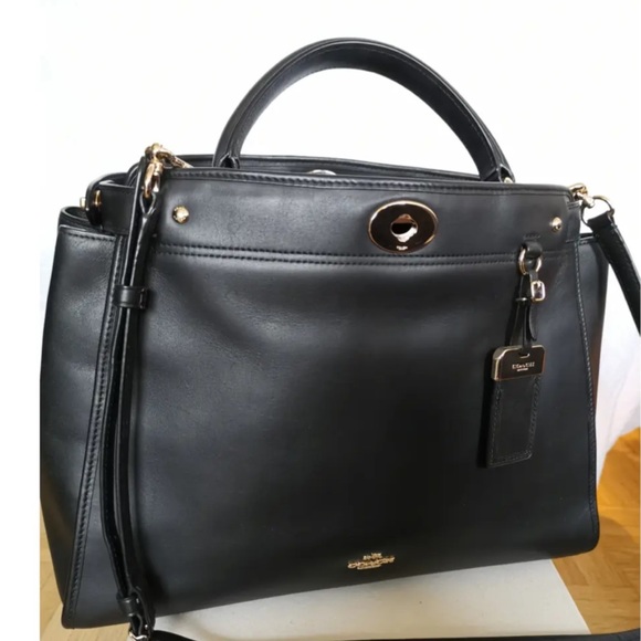 Coach Gramercy Satchel in Black - Picture 6 of 10